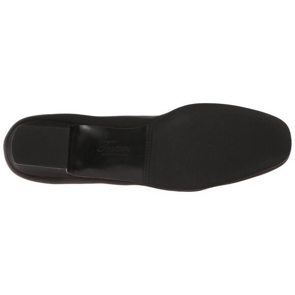 Trotters Women\'s Doris Pump 10 Narrow Black Micro Fab